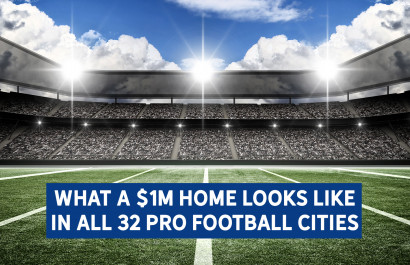 What a $1M Home Looks Like In All 32 Pro Football Cities | Nick Slocum Team at Slocum Real Estate